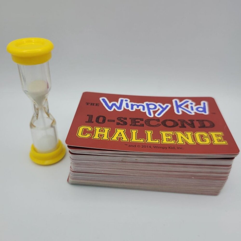 Diary Of A Wimpy Kid Challenge Game Replacement Card Deck Timer Pieces 10 Second